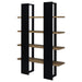 Coaster Danbrook Bookcase with 4 Full-length Shelves Default Title