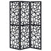 Coaster Nailan 3-panel Open Mosaic Pattern Room Divider Black Default Title