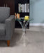 Coaster Laning Round Accent Table Clear Default Title