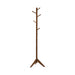 Coaster Devlin Coat Rack with 6 Hooks Walnut Default Title