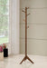 Coaster Devlin Coat Rack with 6 Hooks Walnut Default Title