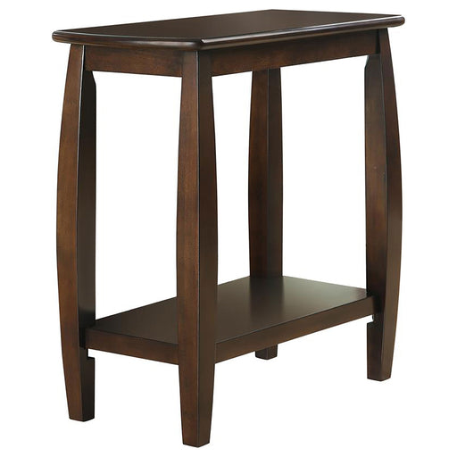 Coaster Raphael 1-shelf Chairside Table Cappuccino Default Title