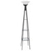 Coaster Gianni Versatile Shelf Tower Floor Lamp Charcoal Black Default Title