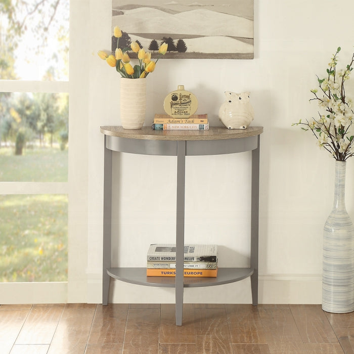 Justino Half-Moon Console Table