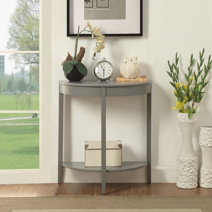 Justino Half-Moon Console Table