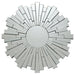 Coaster Danika Sunburst Circular Mirror Silver Default Title