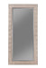 Coaster Rollins Rectangular Floor Mirror Silver Sparkle Default Title