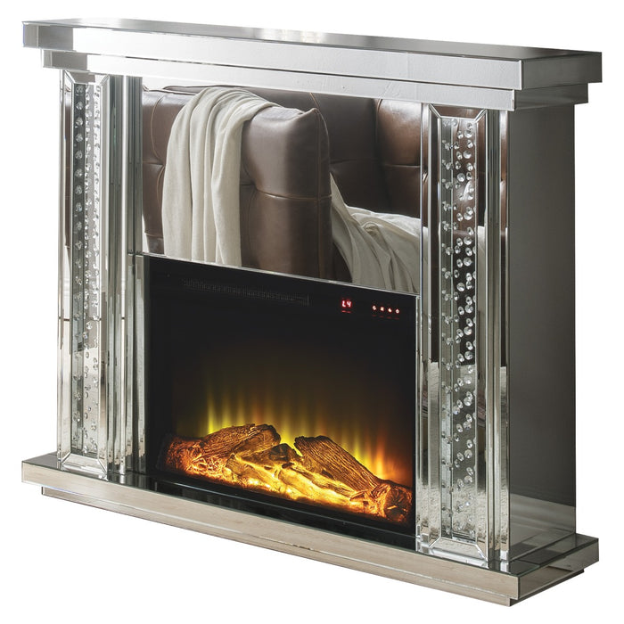 Nysa 39"H Glam Fireplace