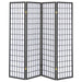 Coaster Roberto 4-panel Folding Screen Dark Grey and White Default Title