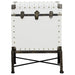 Coaster Nancy Accent Cabinet with Nailhead Trim White Default Title