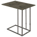 Coaster Pedro Expandable Top Accent Table Weathered Grey and Black Default Title