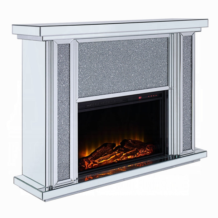 Noralie 39"H Glam Fireplace