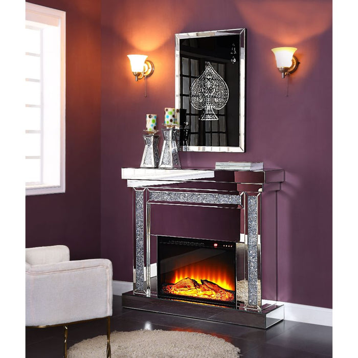 Noralie 42"H Glam Fireplace