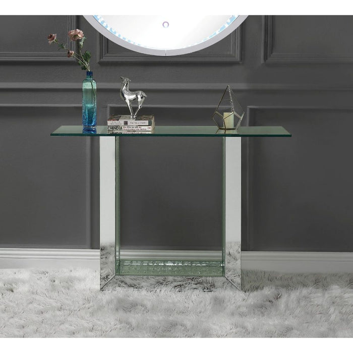 Nysa Glam Rectangular Console Table