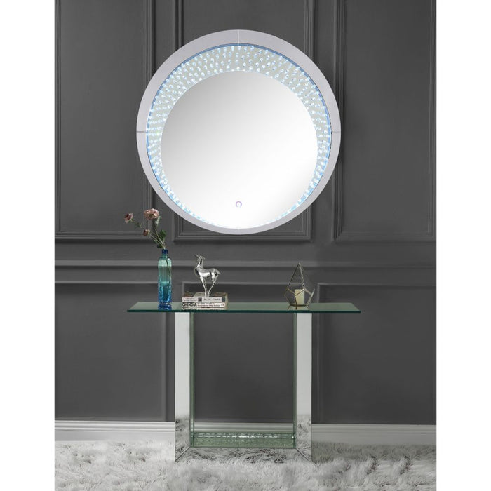 Nysa Glam Rectangular Console Table