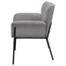 Coaster Davina Upholstered Flared Arms Accent Chair Ivy Grey