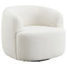 Coaster Hudson Upholstered Swivel Chair Natural Default Title