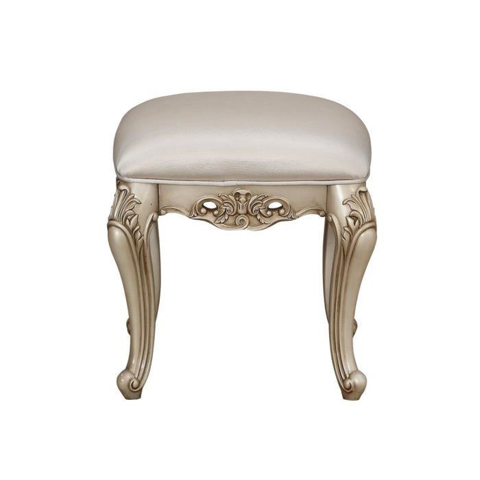 Gorsedd 19"H Upholstered Vanity Stool