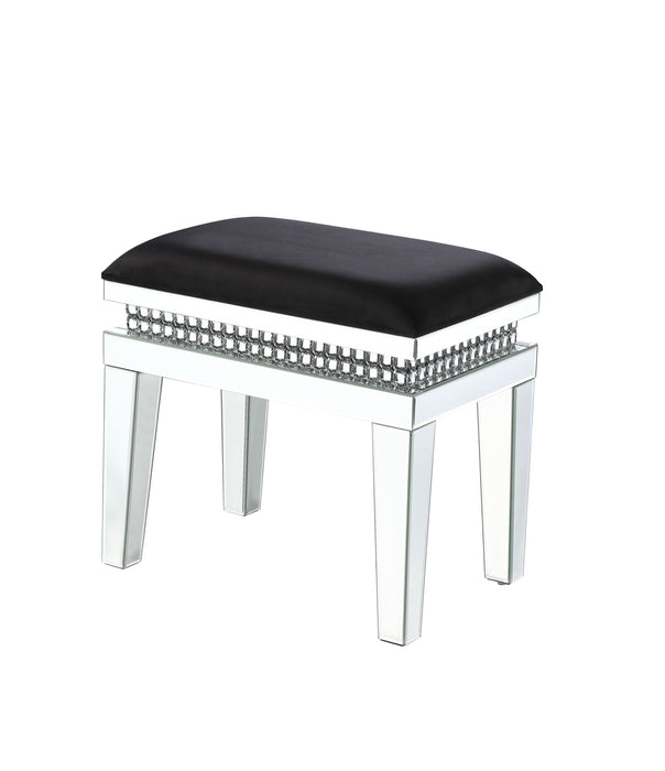 Lotus Glam Vanity Stool