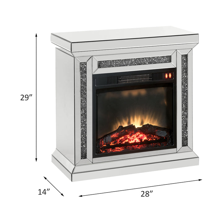 Noralie 29"H Glam Fireplace