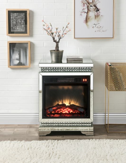 Lotus Glam Fireplace