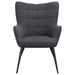 Coaster Isla Upholstered Flared Arms Accent Chair with Grid Tufted Default Title