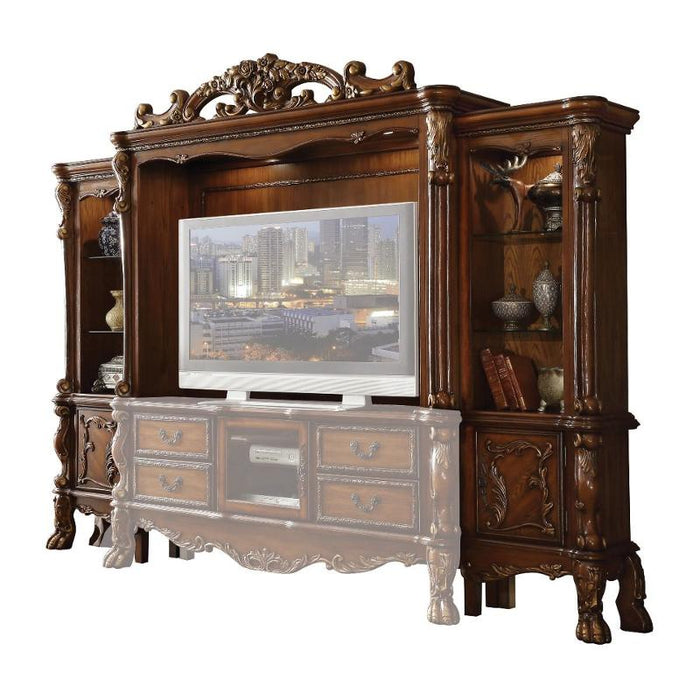 Dresden Cherry Oak Entertainment Center