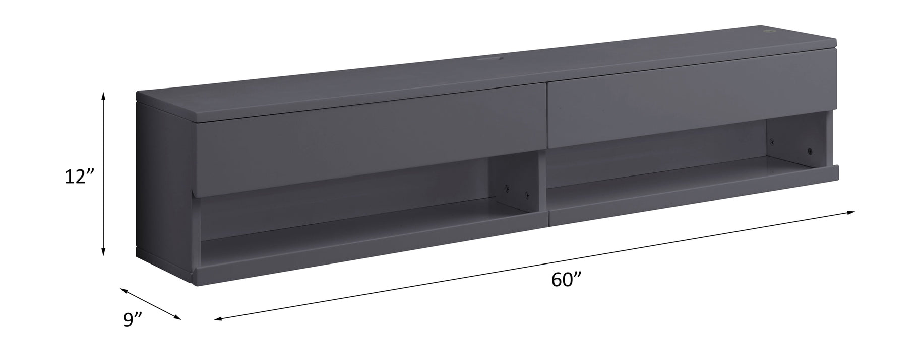 Ximena 60"L Rectangular Floating TV Stand