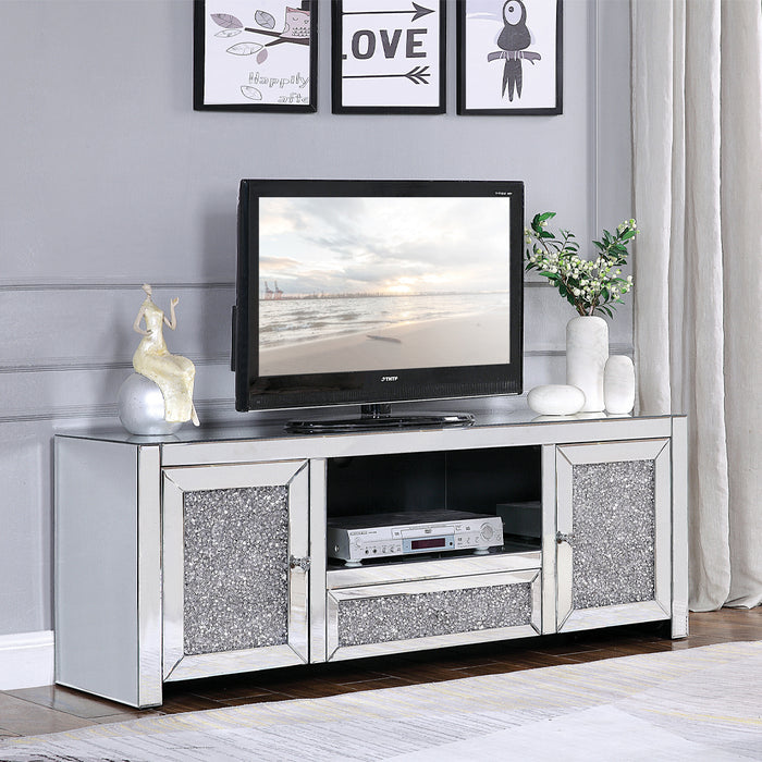 Noralie 1 Drawer Glam TV Stand