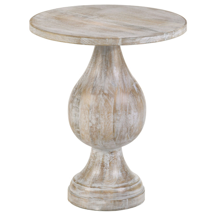 Coaster Dianella Round Pedestal Accent Table Default Title