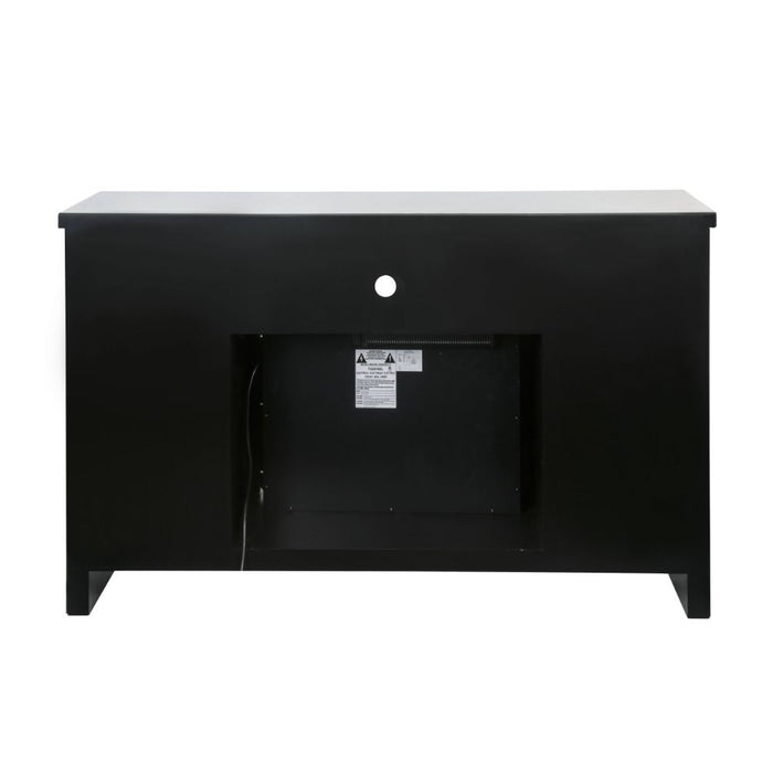 Noralie 59"L x 36"H Glam TV Stand with Fireplace