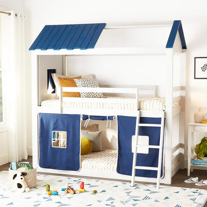 Twin/ Twin House Bunkbed