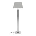 Coaster Carmen Geometric Base Floor Lamp Silver Default Title