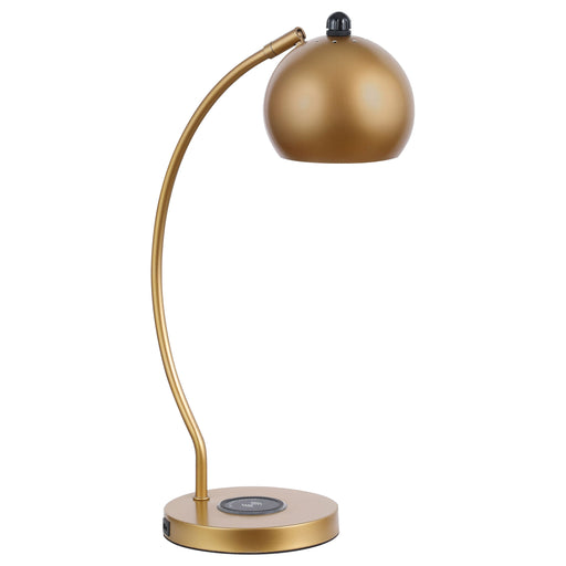 Coaster Andreas Dome Shade Table Lamp Gold Default Title