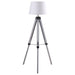 Coaster Dayton Adjustable Empire Shade Tripod Floor Lamp Grey Default Title