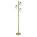 Coaster Sena Trio Tree Floor Lamp Gold Default Title