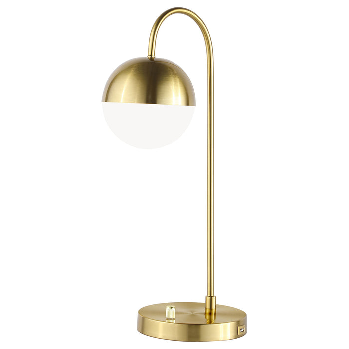 Coaster Merrick Round Arched Table Lamp Gold Default Title