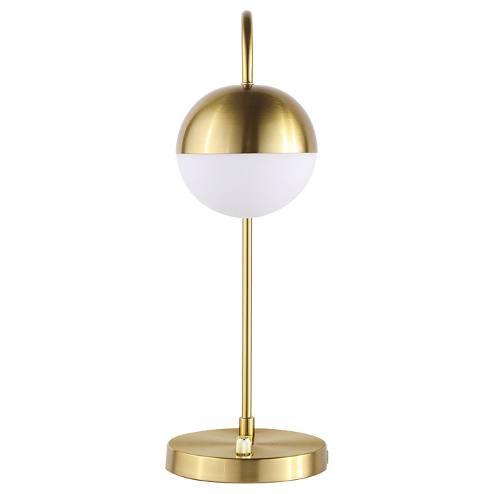 Coaster Merrick Round Arched Table Lamp Gold Default Title