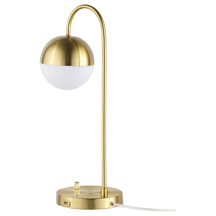 Coaster Merrick Round Arched Table Lamp Gold Default Title