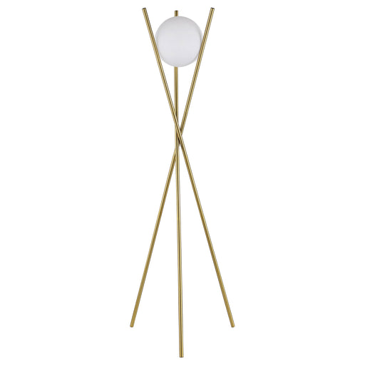 Coaster Yamileth Tripod Floor Lamp Gold Default Title