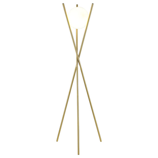 Coaster Yamileth Tripod Floor Lamp Gold Default Title