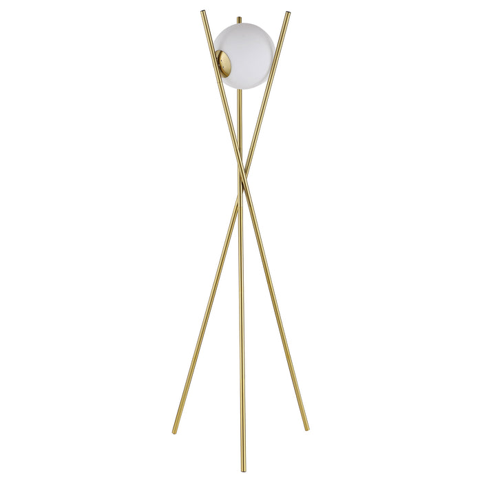 Coaster Yamileth Tripod Floor Lamp Gold Default Title