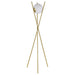 Coaster Yamileth Tripod Floor Lamp Gold Default Title