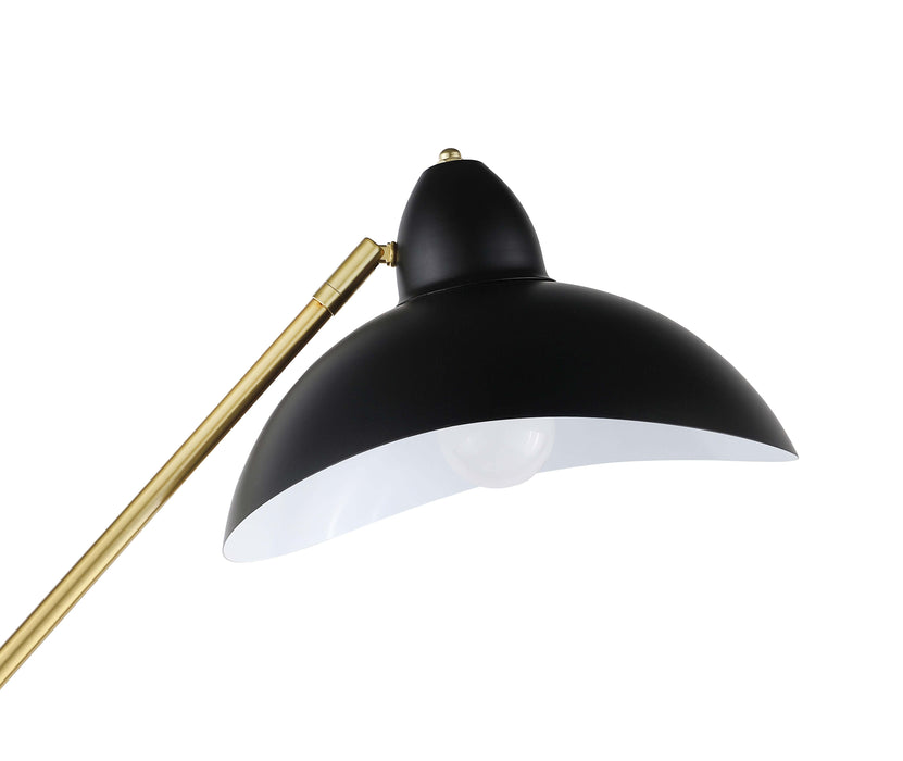 Coaster Lucien Floor Lamp Black Default Title