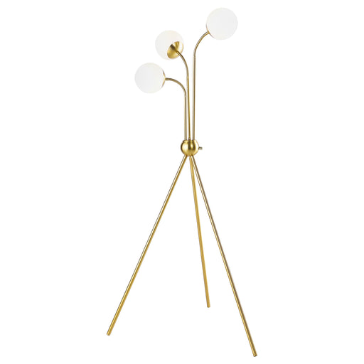 Coaster Miley Trio Tree Floor Lamp Gold Default Title