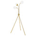 Coaster Miley Trio Tree Floor Lamp Gold Default Title