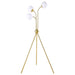 Coaster Miley Trio Tree Floor Lamp Gold Default Title