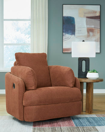 Modmax Performance Fabric Swivel Glider Recliner