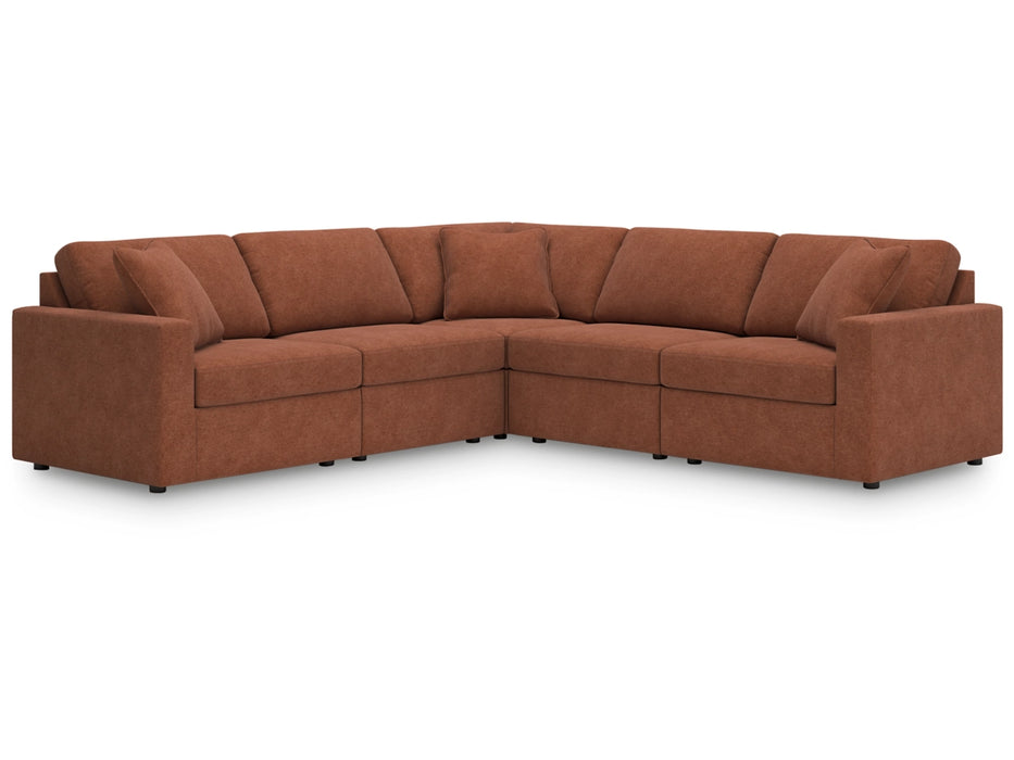 Modmax 5-Piece Performance Fabric Modular Sectional