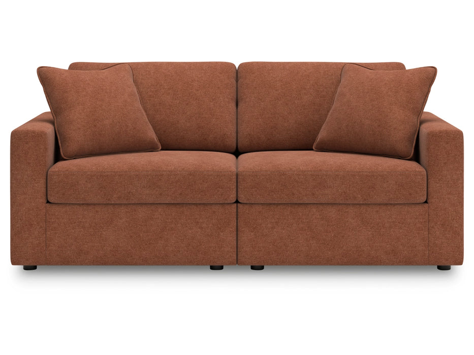 Modmax 2-Piece Modular Performance Fabric Loveseat